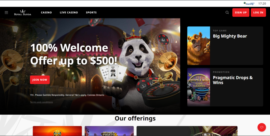 Online casino Royal Panda